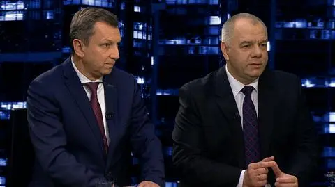 Andrzej Halicki i Jacek Sasin byli gośćmi "Kropki nad i" 