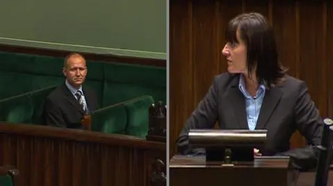 Sejmowa wymiana zdań między Anitą Błochowiak (SLD) a Dariuszem Barskim, zastępcą Prokuratora Generalngo