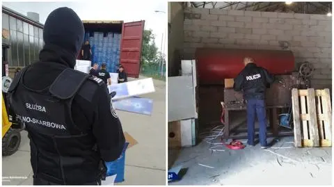 Wspólna akcja CBŚP i KAS