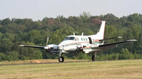 Pilot zmarł - pasażer wylądował