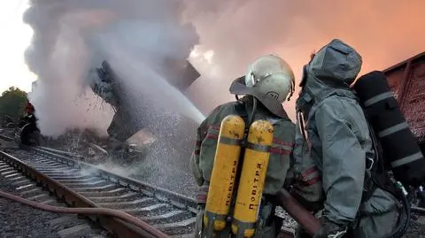 Ukraina: walka ze skutkami pożaru fosforu