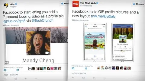 Facebook testuje nowe pomysły