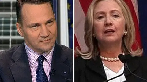 Sikorski na linii z Clinton. Dziękowała Polsce