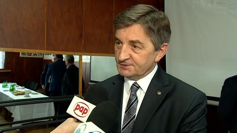 The Speaker of the Sejm, Marek Kuchciński from Law and Justice