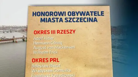 Kłopotliwi honorowi obywatele