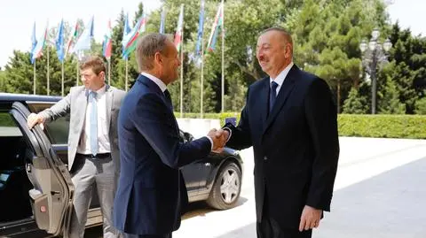 Donald Tusk w Azerbejdżanie