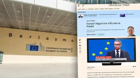 "Financial Times" komentuje spór Polski z Komisją Europejską