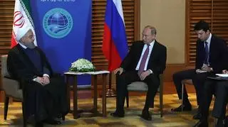 Rowhani przyleciał do Chin w piątek