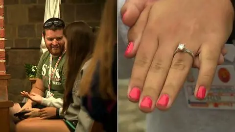 ŚDM. Pielgrzymi z Ameryki zaręczyli się w Żelazowej Woli