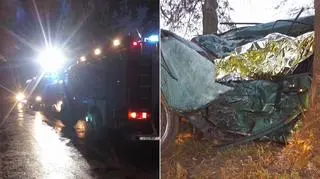 Śmiertelny wypadek na drodze nr 515
