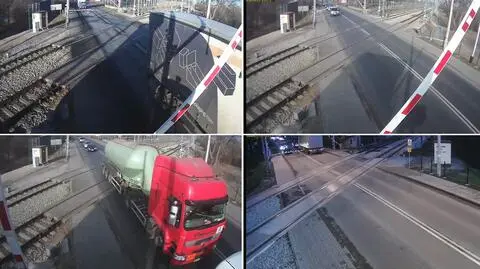 Ignorują światła ostrzegawcze i wjeżdżają na przejazdy kolejowe. 22 połamane szlabany