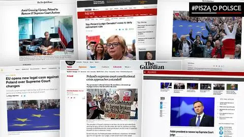 "Polska i Świat". Światowe media o zmianach w Sądzie Najwyższym