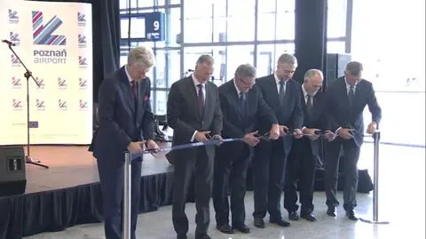 Poznańskie lotnisko ma sto lat i nowy terminal