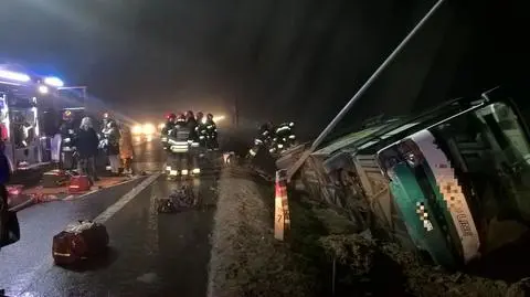Elbląg:Wypadek trasie Gdańsk-Węgorzewo