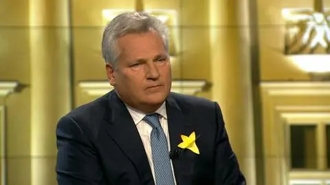 Gościem "Faktów po Faktach" był Aleksander Kwaśniewski