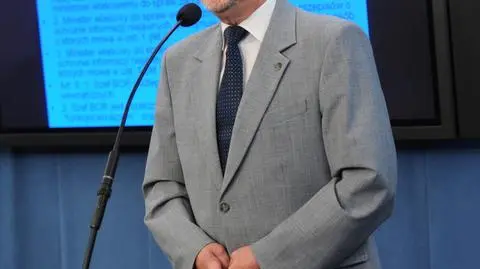Antoni Macierewicz na konferencji w Sejmie
