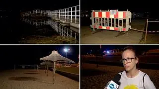 Wypadek na molo, nastolatkowie w szpitalu. "Zaczęli kołysać budką, zawaliła się"