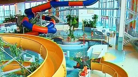 Zjeżdzalnie i jacuzzi w Czorsztynie