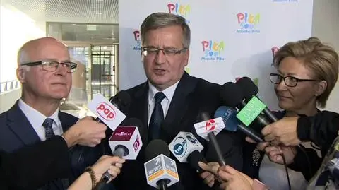 Bronisław Komorowski o zaginionych przedmiotach
