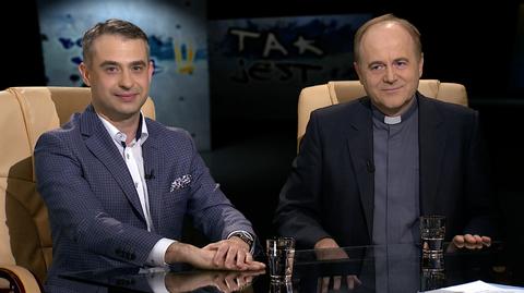 Krzysztof Gawkowski i ks. Andrzej Kobyliński w „Tak Jest”