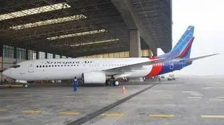 Boeing 737-800 linii lotniczych, w których pracuje rozkojarzony pilot