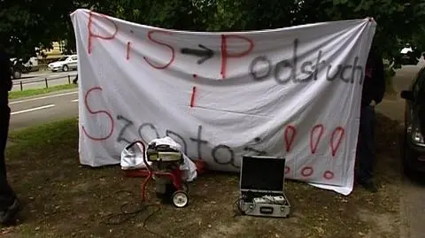 Relacja reportera "Faktów", Pawła Płuski