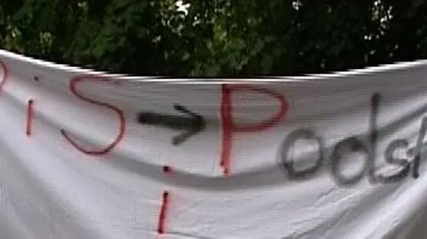 Giertych podłączył się pod inną manifestację