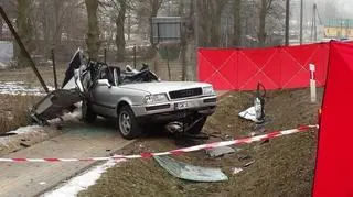 Stracił panowanie nad autem 