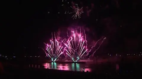 Rozbłysło niebo nad Szczecinem