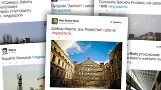 Internauci przekonują, że #wygaszone zakłady można znaleźć w całym kraju