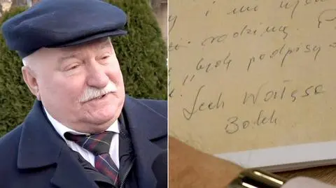 IPN o teczkach TW Bolka: pismo tożsame z pismem Wałęsy