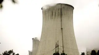Kilkunastu ekologów z organizacji Greenpeace protestuje przed Elektrownią Bełchatów. 10 osób weszło na komin elektrowni.