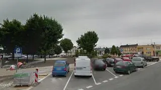 Rynek w Szadku - tutaj miała być strefa płatnego parkowania	
