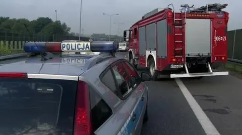 Wypadek na A4 