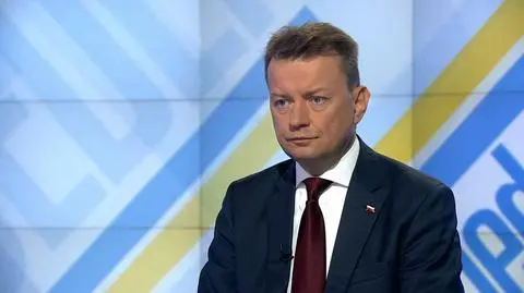 Mariusz Błaszczak był gościem "Jeden na jeden"