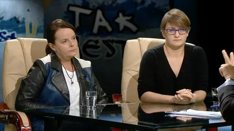 Karolina Korwin-Piotrowska i Justyna Samolińska w Tak Jest