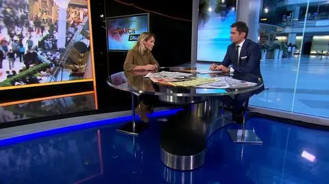 Gościem TVN24 Biznes i Świat była Małgorzata Ohme
