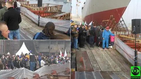 "Momentalnie wybuchła panika, wiele osób rzuciło się do ucieczki i rozhuśtało platformę"