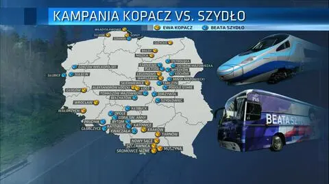 Obydwie kandydatki wyruszyły w Polskę
