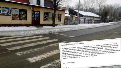 Limanowa. Po służbie pomógł 94-latkowi, dostał list z podziękowaniami