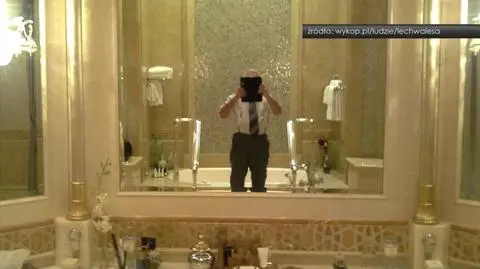 Lech Wałęsa w Dubaju