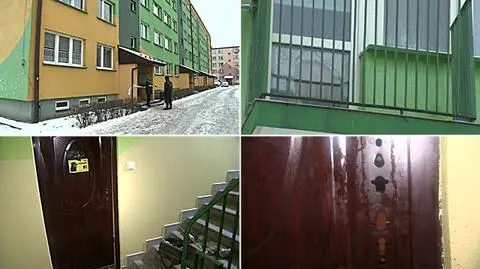 Reporter TVN24 dotarł do mieszkania na trzecim piętrze