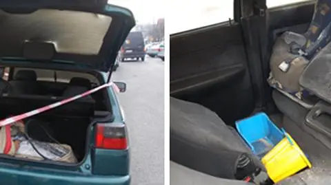 Dzieci ciężko poparzone 
w pożarze samochodu