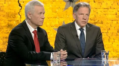 Marek Jurek i Dariusz Rosati w "Faktach po Faktach" 