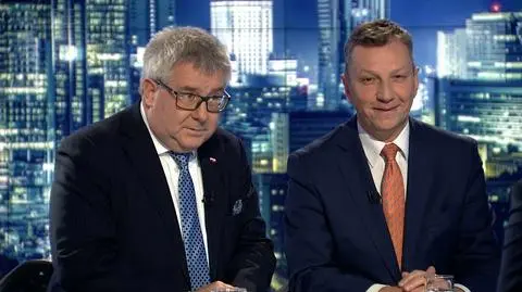 Ryszard Czarnecki i Andrzej Halicki byli gośćmi "Faktów po Faktach"