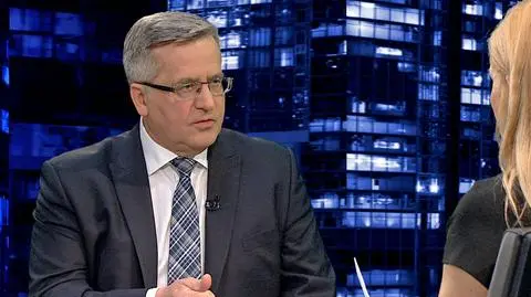 Bronisław Komorowski w "Kropce nad i"