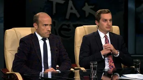 Borys Budka i Sebastian Kaleta w "Tak jest" o sędzim Łukaszu Piebiaku
