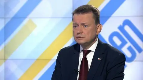Mariusz Błaszczak był gościem "Jeden na jeden"