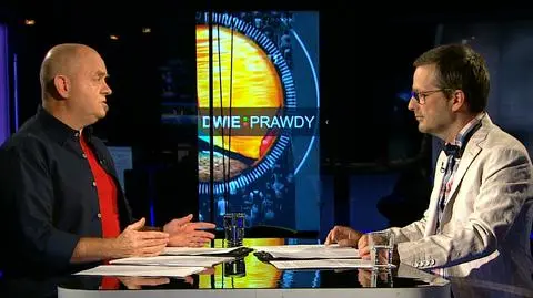 Roman Kurkiewicz i Jan Wróbel w programie "Dwie prawdy"