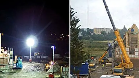 Tak budowali kościół w 24 godziny. 
Zobacz film